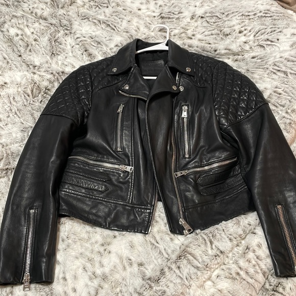 Allsaints leather jacket